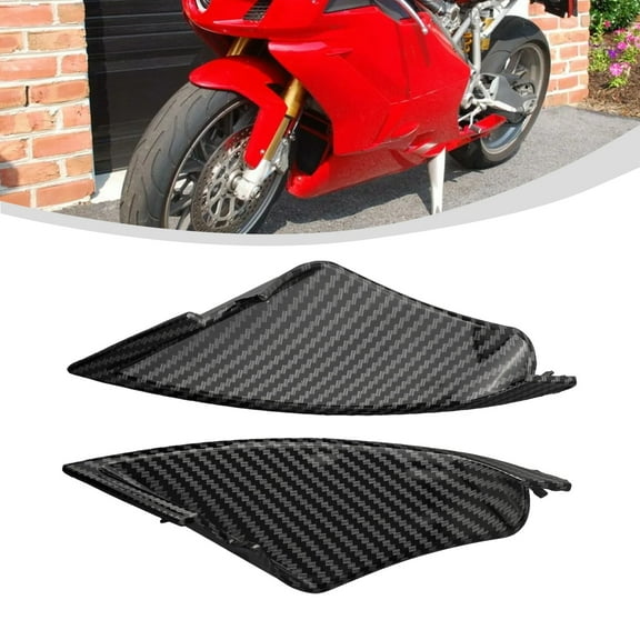 Ana For Ducati 749 999 2003-2006 Carbon Fiber Front Nose Airduct Intake Vent Fairing