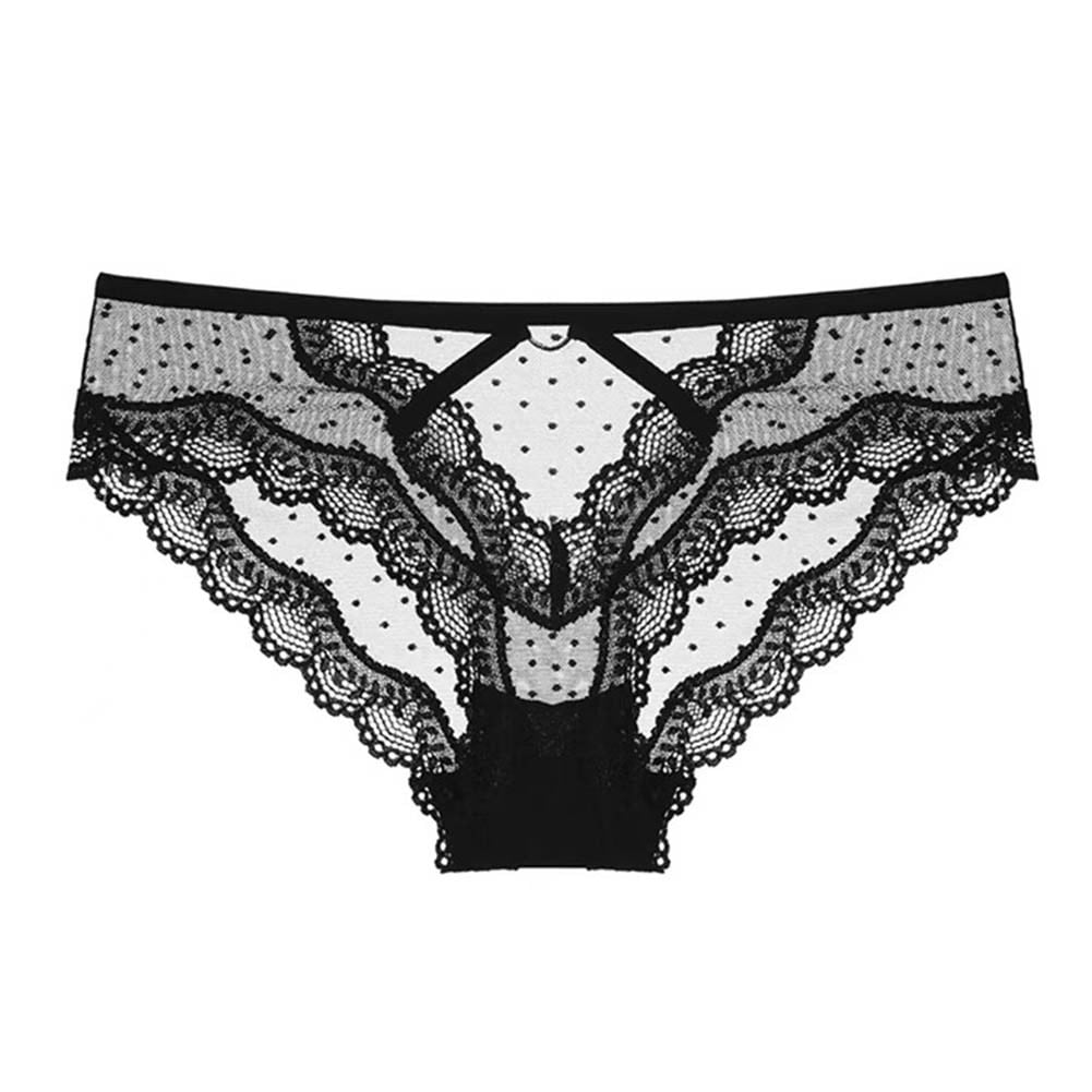 Ana G-string Sexy Lace Thong Women Panties Transparent Underwear Briefs