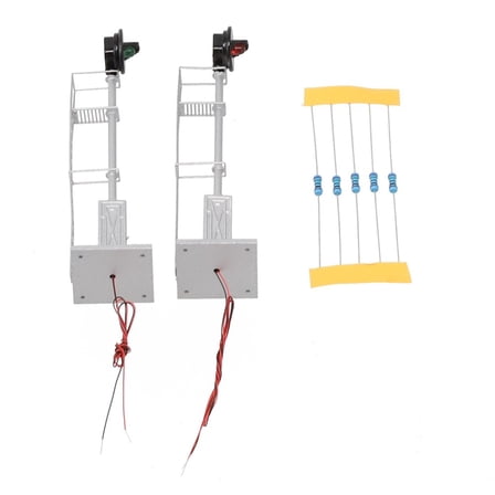 Railroad Signal Lights for Model Trains