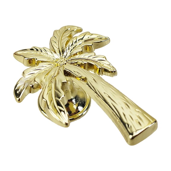 Ana Hardware Handle Pull Drawer Handle Single Coconut Tree Handle Single Hole Handle Zinc Alloy Exquisite Practical Home Decor