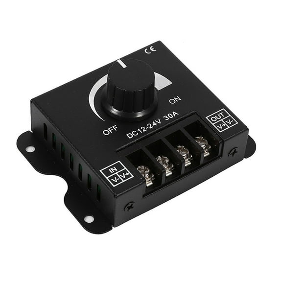 Ana LED Dimmer Switch for adjusting Light Brightness of Single Color LED Strips Home Decor