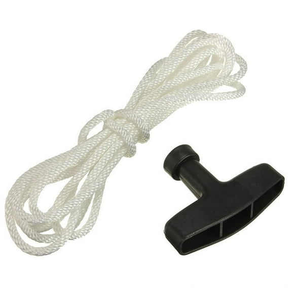 Ana Lawn Mower Pull Handle Pull Cord,for lawn mower 120 inch Universal Starter Start Cord Line Rope for Petrol Lawnmowers