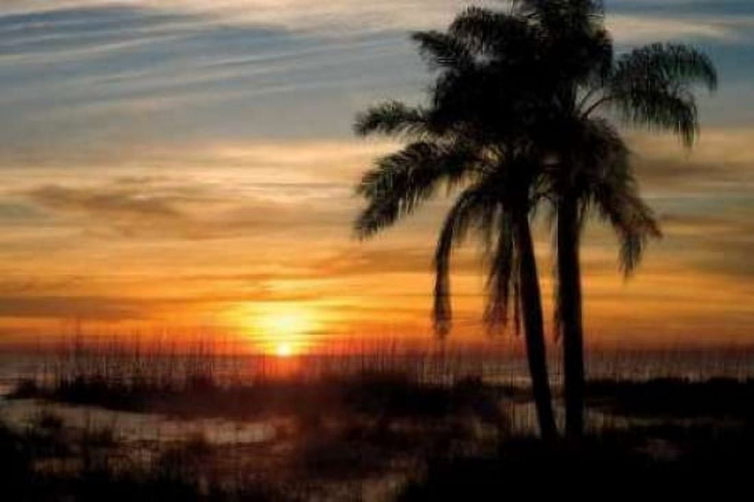 Ana Maria Sunset Canvas Art - Mike Jones (12 x 18)