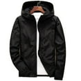 thumbnail image 1 of Ana Men Waterproof Jacket Hooded Coat Outwear Lightweight Windbreaker Breathable, 1 of 9