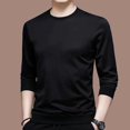 thumbnail image 1 of Ana Mens Casual Long Sleeve T-shirt Undershirt Blouse Muscle Activewear Pullover Top, 1 of 8