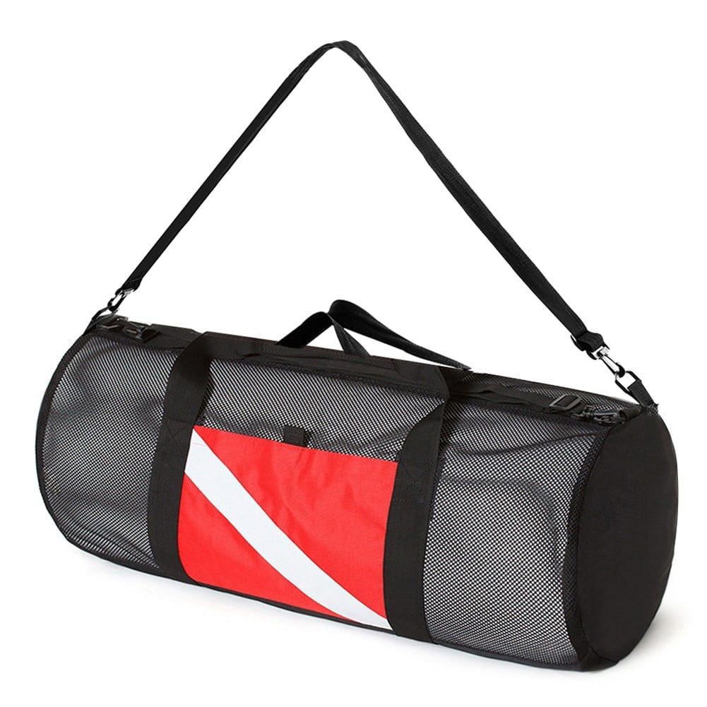 Ana Mesh Duffle Bag with Adjustable Shoulder Strap Gym Bag Scuba Travel