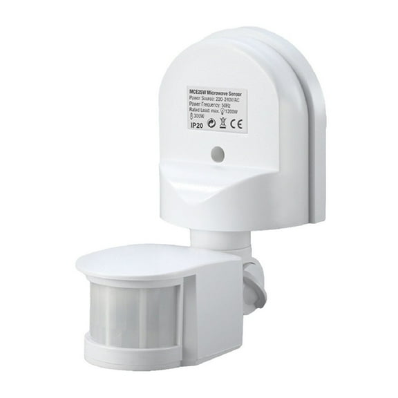 Ana Motion Detector Outdoor Wall Surface Mounting 180° Motion Sensor Infrared Body Sensor Switch Adjustable Home Intelligent Sensor Home Decor