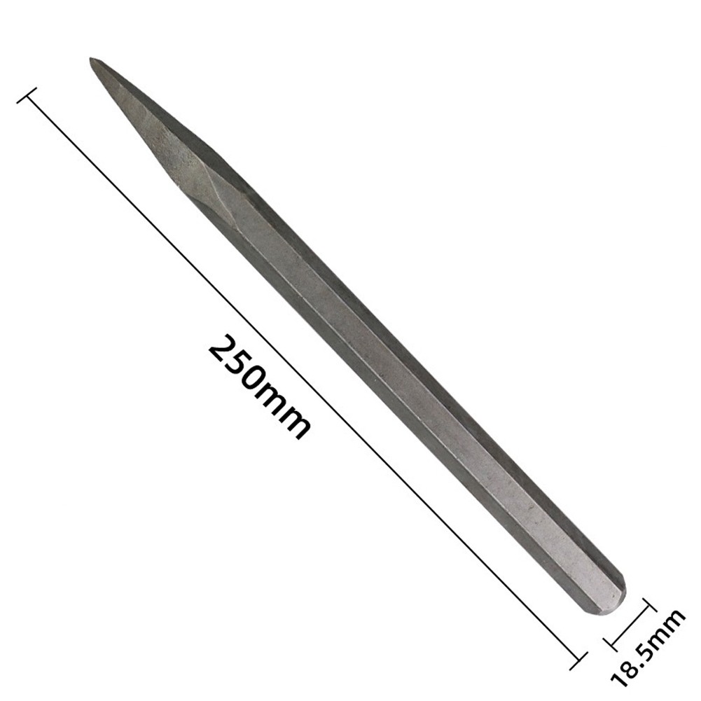 Ana Pointed Chisel Flat Chisel Manual Chisel Chise Stone Splitting Chisel for Stone