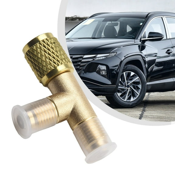 Ana Quick Coupler Tee Adapter Valve Core Tee Adapter Brass For R22 R12 R134