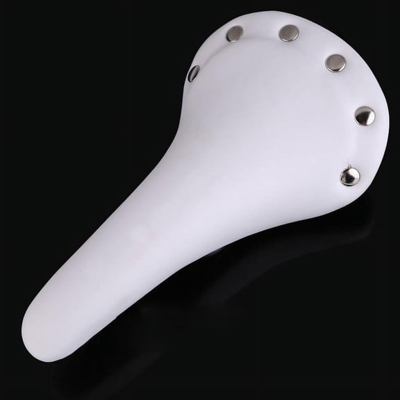 Ana Rivet PU Leather Fixed Gear Fixie Bike Track Bicycle Cycling Saddle