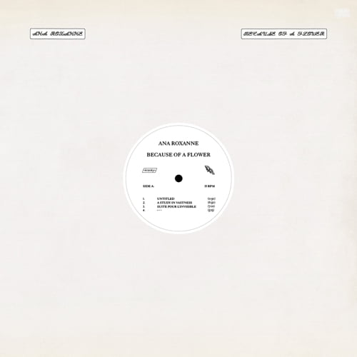 Ana Roxanne - Because Of A Flower - Music & Performance - Vinyl ...