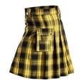 thumbnail image 1 of Ana Scottish Mens Kilt Traditional Highland Dress Skirt Kilts Tartan Plaid Skirt, 1 of 7