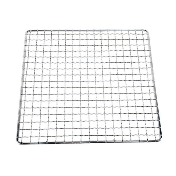 Ana Stainless Steel Square Grid Net Barbecue Net Baking Tray BBQ Grid Cooking Grid