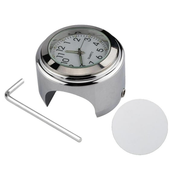 Ana Waterproof Motorcycle Bike Handlebar Mount Handle Clock Watch for night vision