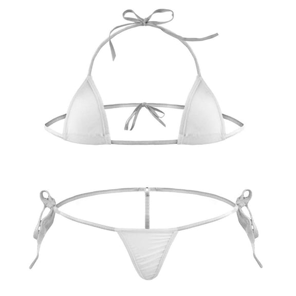 Ana Womens Brazilian Swimwear Thong Bikini Set Bra G-String Underwear Sexy Lingerie