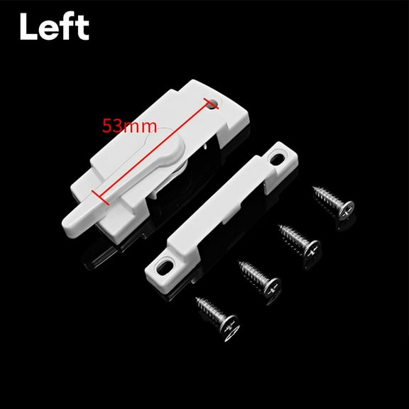 Ana Zinc Alloy Sliding Casement Sash Vertical Slider Fitch Catch Lock Window Door Lock Door Lock Safety Bar Handle Sweep Latch Home Decor