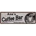 thumbnail image 1 of Ana's Coffee Bar Sign Kitchen Decor 8x24 108240007182, 1 of 1