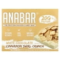 thumbnail image 1 of The Anabar The Protein-Packed Candy Bar®, White Chocolate Cinnamon Swirl Crunch, 12 Bars, 2.29 oz (65 g) Each, 1 of 6