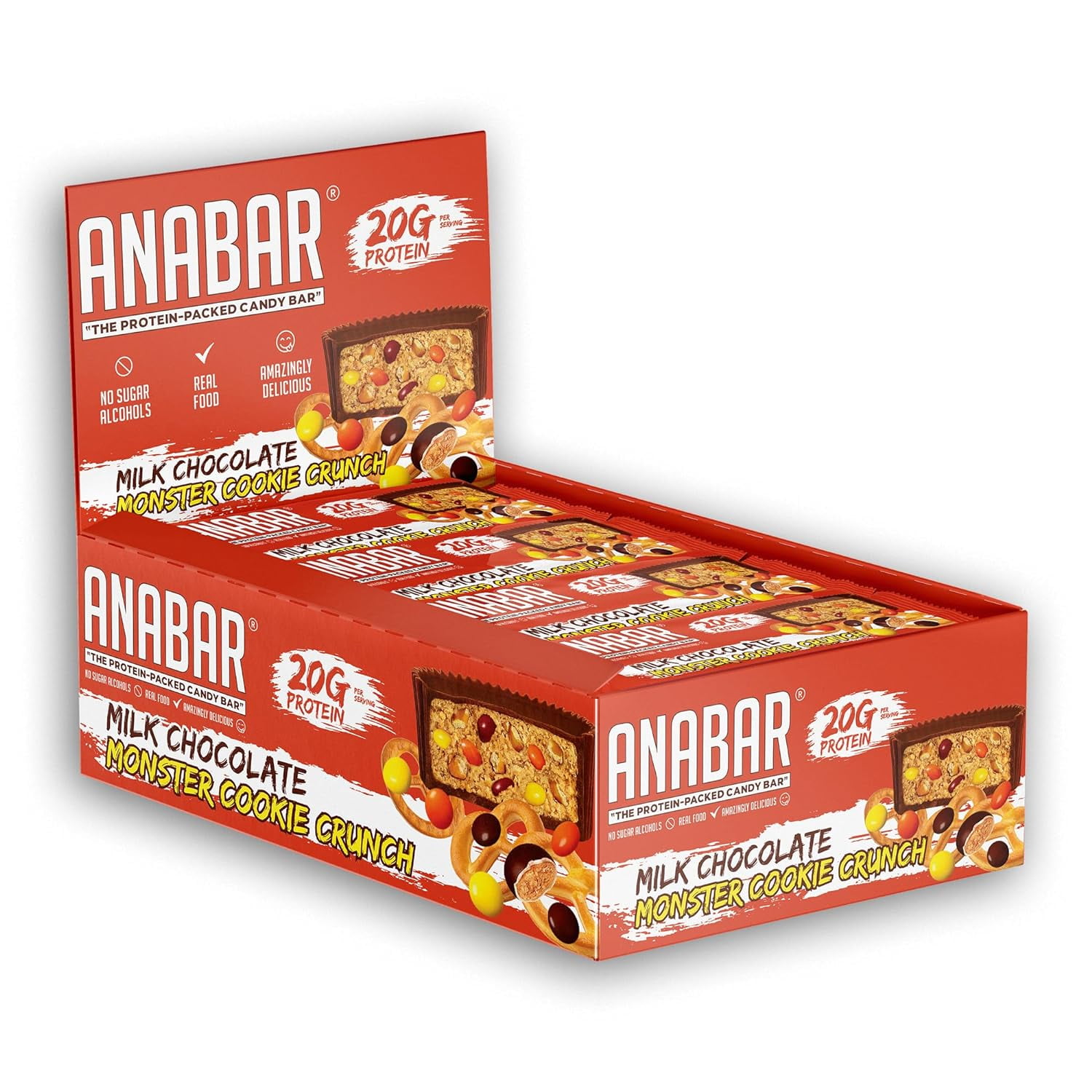 Anabar Protein Bar, Protein Packed Candy Bar, Amazing Tasting Protein