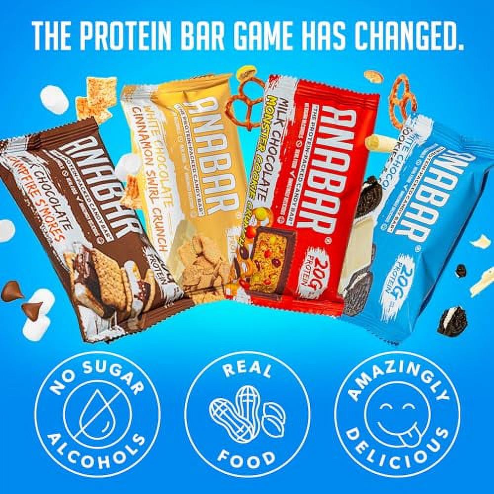 Anabar Protein Bar, The ProteinPacked Candy Bar, Amazing Tasting