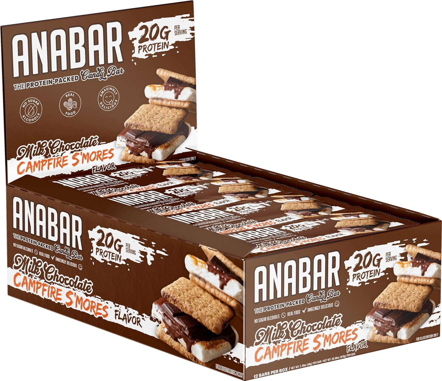 Anabar Protein Bar, The ProteinPacked Candy Bar, Amazing Tasting