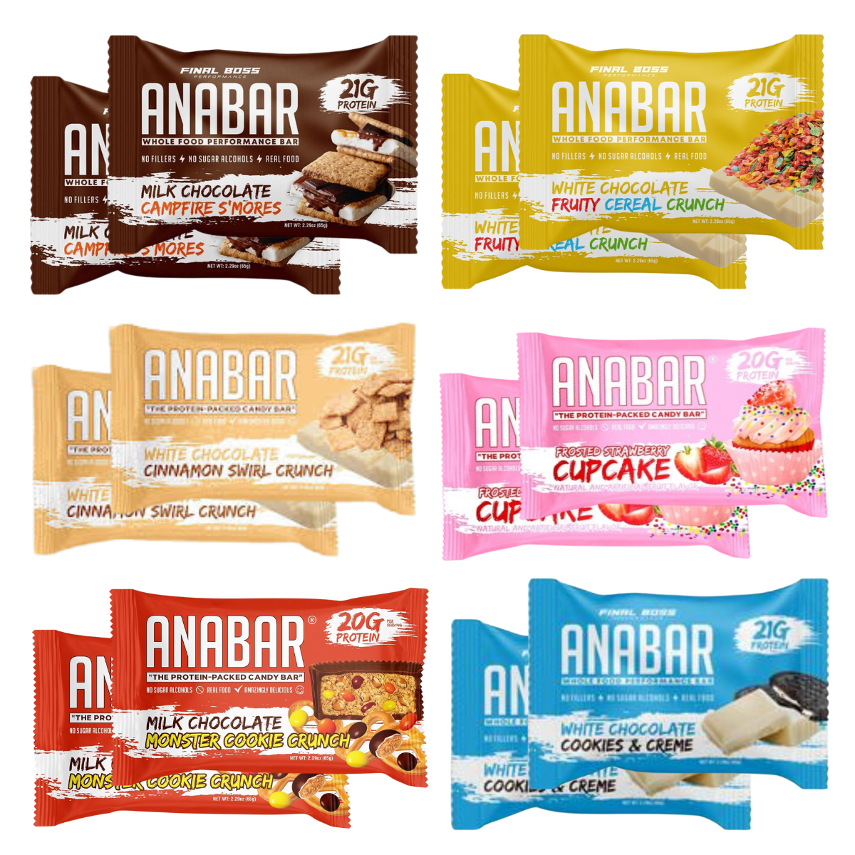 Anabar Protein Bar, Whole Food Performance Bar, Amazing Tasting Protein