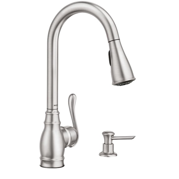 Moen Ca87003 Pull-Down Kitchen Faucet, Chrome Plated