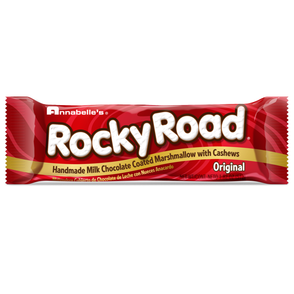 Anabelle's Rocky Road Milk Chocolate Coated Marshmallow Candy, 1.82 oz (Pack of 24)