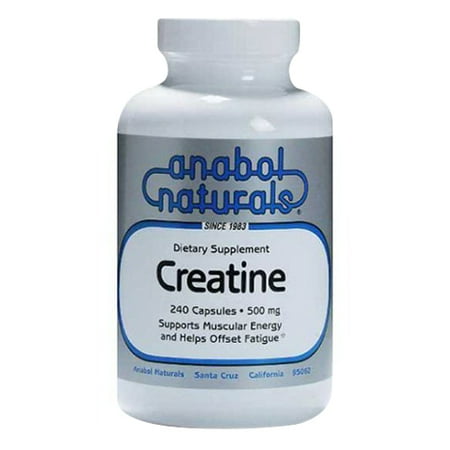 Anabol Naturals Creatine 500Mg Capsules - 500 Ea