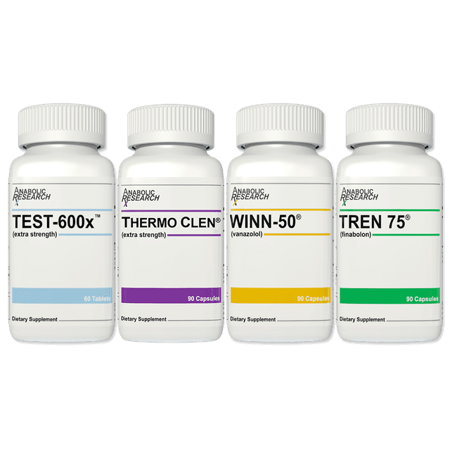 Anabolic Research Cutting Stack Test600x Thermo Clen Winn50 Tren 75 for Weight Loss 1