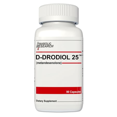 Anabolic Research D-Drodiol 25 - Supplement for Mass, Muscle Repair and Growth - 90 Capsules
