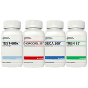 Anabolic Research Mass Stack - Test-600x, D-dodriol 25, Deca 200, and Tren 75 - 1 Month Supply