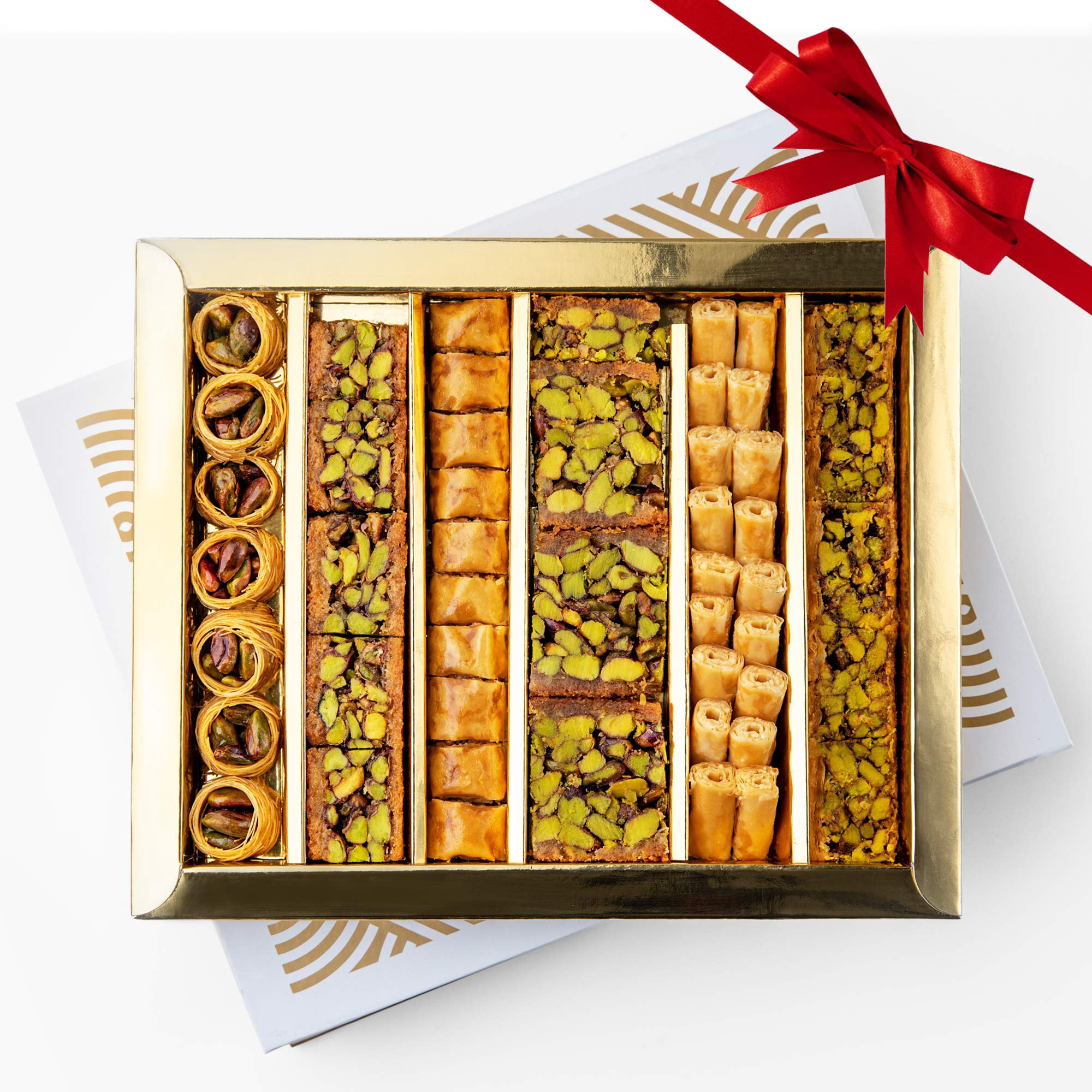 Anabtawi Middle Eastern Sweets IEF31 - 50-Piece Assorted Baklava, and ...