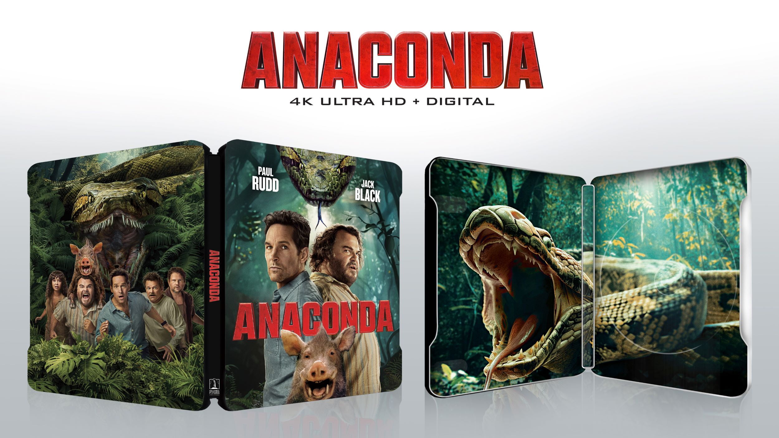 Anaconda (2025) (Steelbook) (4K Ultra HD + Digital Copy) Sony