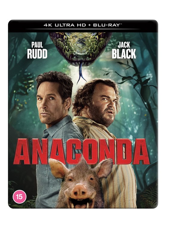 Anaconda Limited Edition 4K UHD Steelbook (4K Ultra HD) John Billingsley Ben Lawson Paul Rudd