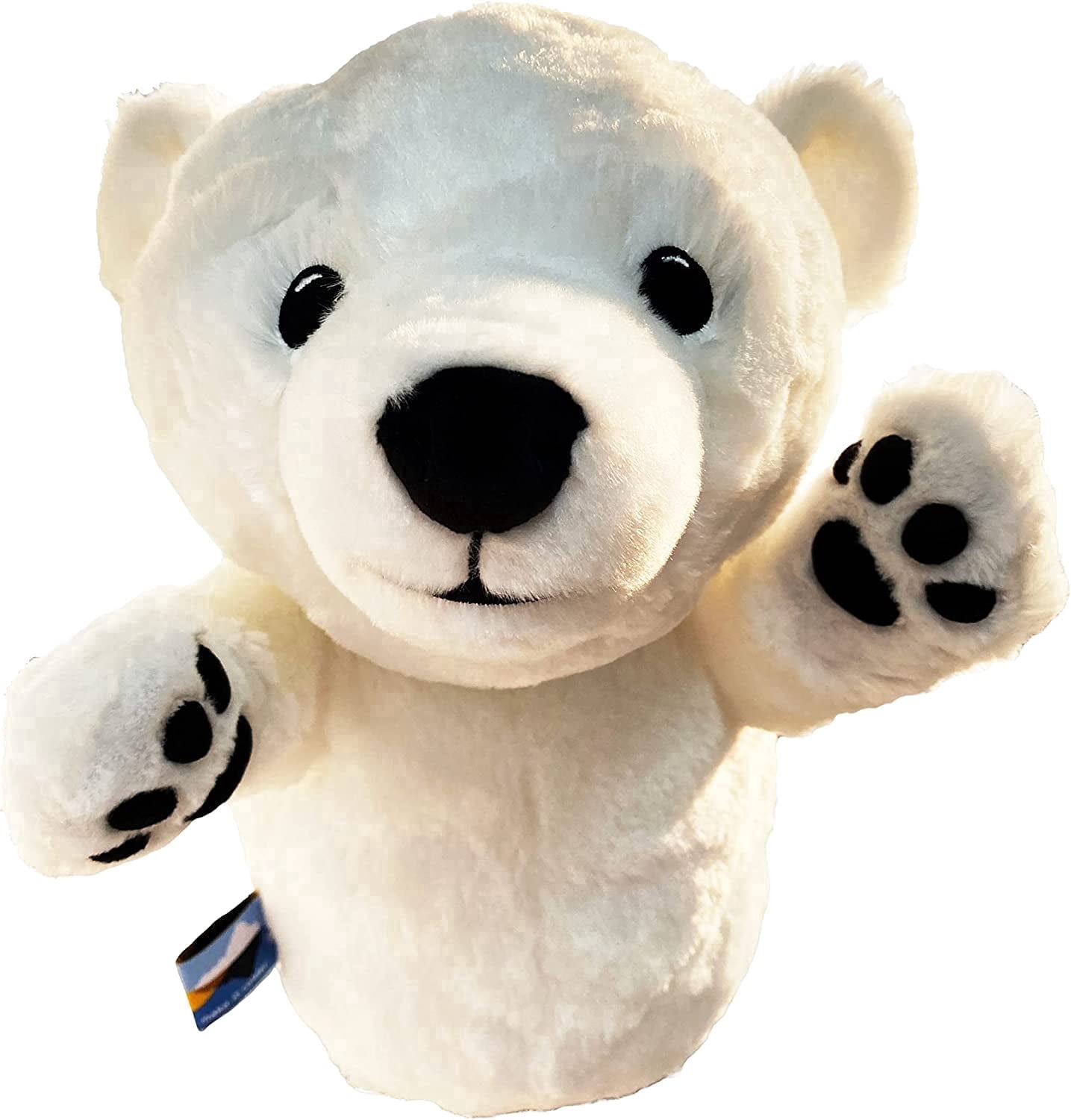 dinofactory Polar Bear Golf Driver Headcover, Plush, White