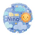thumbnail image 1 of Anagram - 18 Es Un Nino Cloudy Sky Mylar Balloon #138, 1 of 1