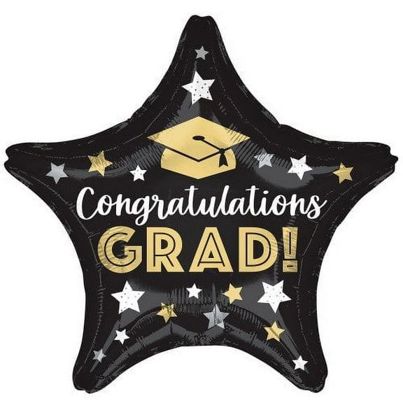 Anagram 19S Congratulations Grad Stars Balloons