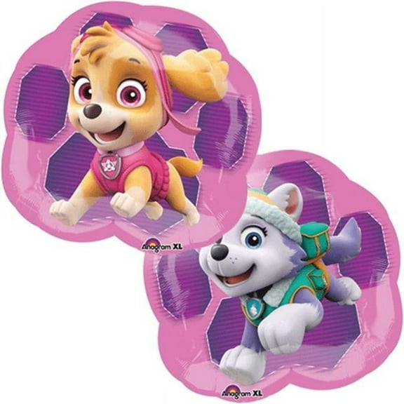Anagram 25 x 23 in. Paw Patrol Girls Super Shape Balloon
