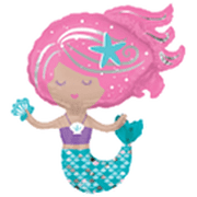 LRG SHP SHIMMERING MERMAID