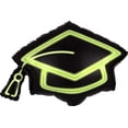 thumbnail image 1 of Anagram 31" NEON Grad Cap Super Shape, 1 of 2