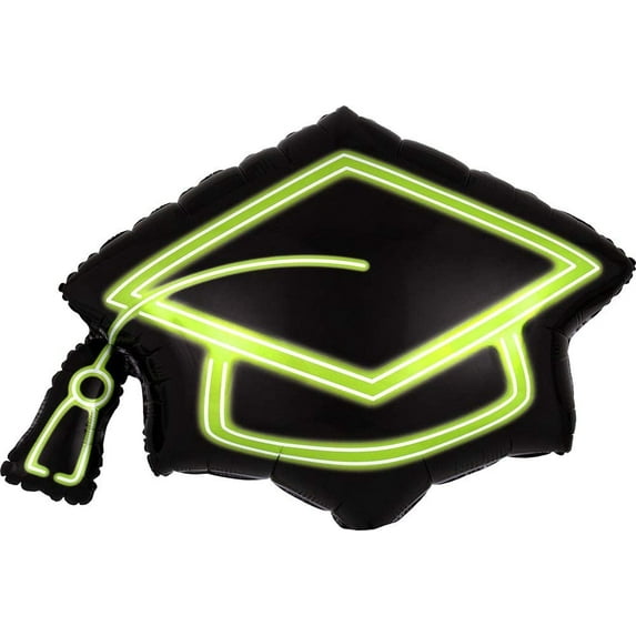 Anagram 31" NEON Grad Cap Super Shape