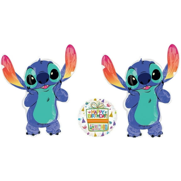 Anagram 33" Stitch Super Shape Foil Balloon 2ct