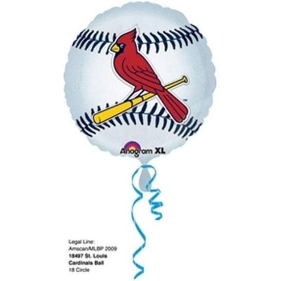 Anagram 44326 HX St Louis Cardinals Foil Flat Balloon