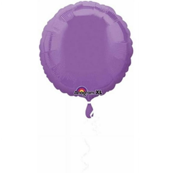 Anagram 51917 HX Spring Lilac Round Foil Flat Balloon