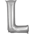 thumbnail image 1 of LRG SHP LETTER L SILVER, 1 of 2