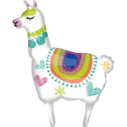 ANAGRAM Llama Shape 41 Inch Foil Mylar Balloon [38478]