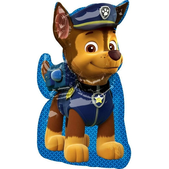 Anagram Brown Large Shape Chase Balloon, Paw Patrol Theme