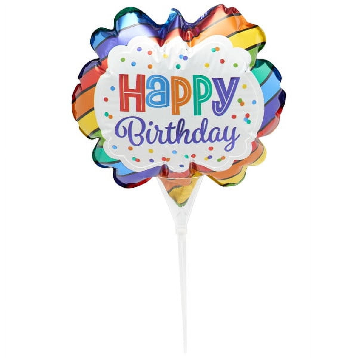 Anagram® Cake Pic - Inflatable Happy Birthday (1 pc) - Walmart.com