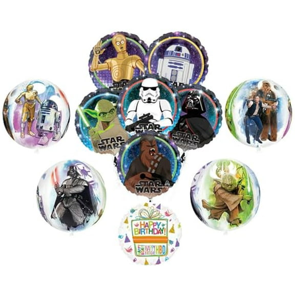 Anagram Classic Star Wars Birthday Party Supplies Balloon Bouquet Decorations